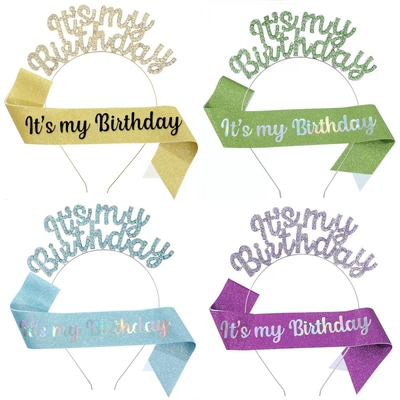 IT'S MY BIRTHDAY 生日肩带发箍 FG175JD042JD066