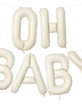 OH BABY 宝宝性别揭示迎婴派对气球 BABY SHOWER