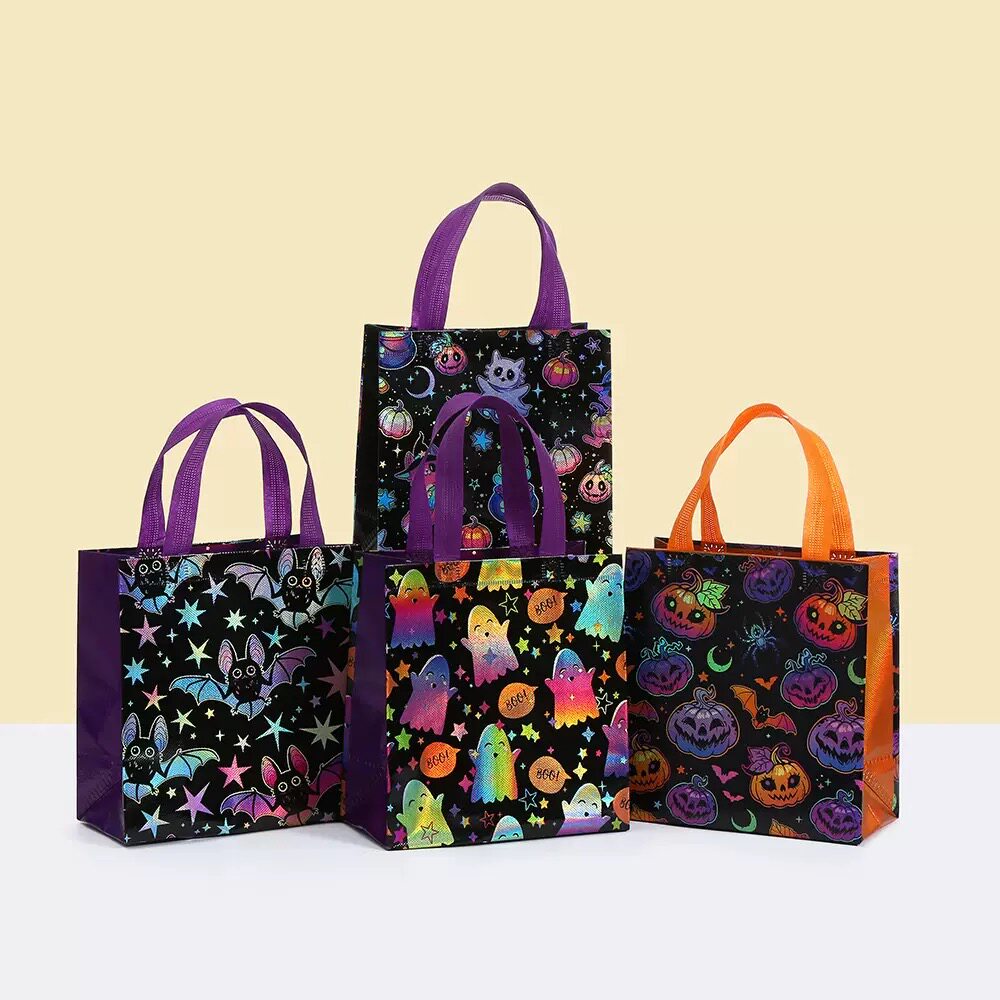 万圣节无纺布手提袋礼品袋包装袋 HAPPY HALLOWEEN