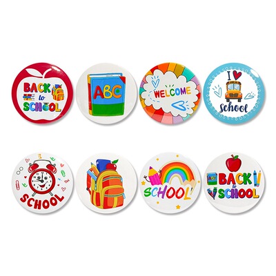 开学返校季徽章BACKTOSCHOOL