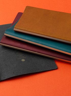 日本 PLOTTER A5 Liscio 系列牛皮 书皮