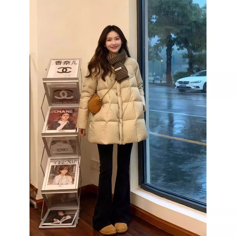 黑色微喇加绒牛仔裤女小个子2026新款加厚秋冬季弹力马蹄喇叭裤子