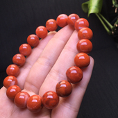 优质南红玛瑙手链.规格8mm左右情人节礼物