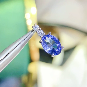 Подвеска, инкрустация камня, серебро 925 пробы, 7mm