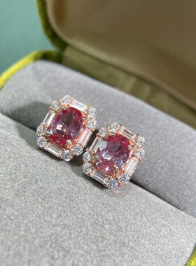 【地大珠宝】新品上新！绝美亚历山大耳钉