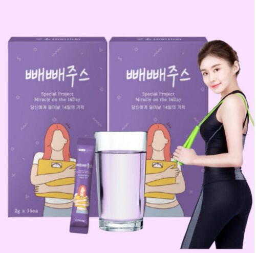 韩国bbaebbae果汁体重身材管理
