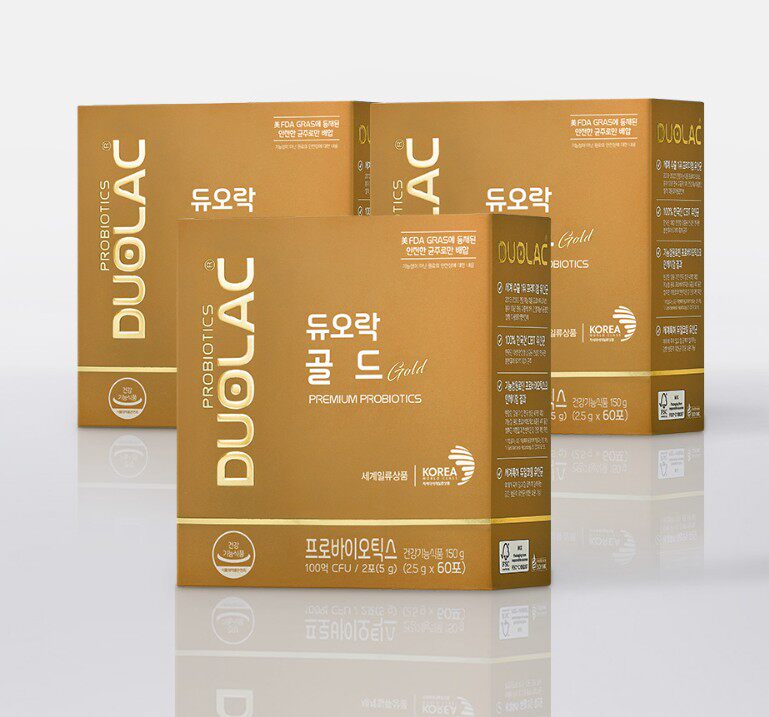 韩国DUOLAC黄金益生菌女士gold孕妇养护肠道三盒