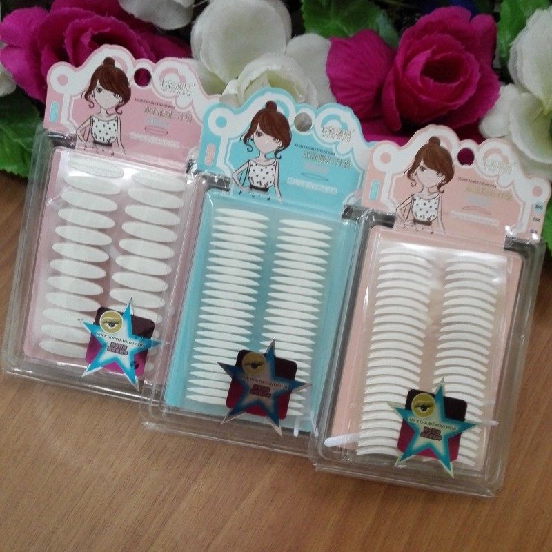 七彩逸品升级版裸妆防汗双眼皮贴