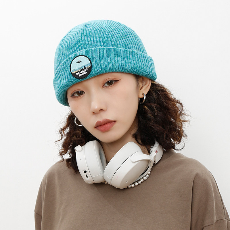 嘻哈针织帽男女韩版日系