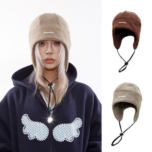 BEAMLIFE25AW原创秋冬包头摇粒绒护耳保暖雷锋帽男女防风帽ins潮