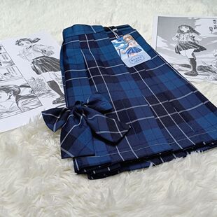 学院风同格大澜【现货】正版jk蓝格裙日系学生半身裙校供感百搭