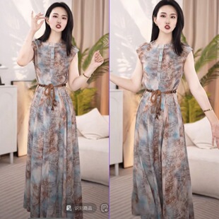 连衣裙2025新款女夏季十三行今年流行爆款气质名媛减龄轻奢高级感