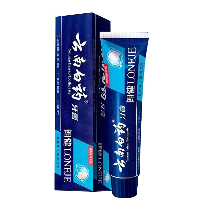 云南白药180g清爽薄荷去烟渍牙膏