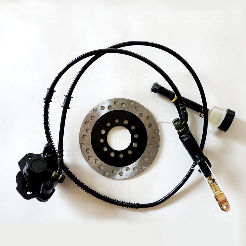 沙滩车配件小公牛四轮悍马火星后刹液压上下泵油管刹车泵碟刹总成