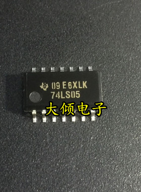 全新进口原装TI德州 SN74LS05NSR SOP14贴片 74LS05 逻辑IC集成块