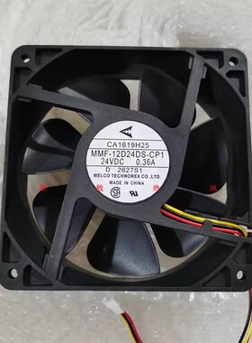 三菱F740变频器风扇CA1619H25 MMF-12D24DS-CP1 24V 0.36A