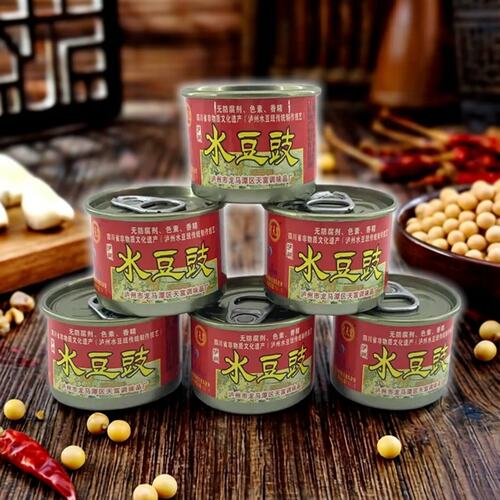 武天富泸州非遗老坛风味水豆豉贵州云南下饭菜凉拌黄豆酱便携装