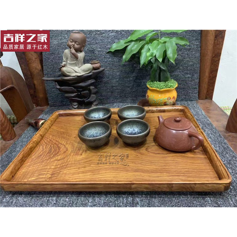 越南黄花梨文盘 降香黄檀文房四宝红木都承盘托盘实木盘