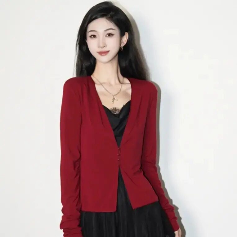 AMASS/阿玛施新款专柜正品女装服饰长袖显瘦开衫薄款外套 540027