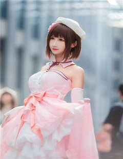 漫吉阳路人女主的养成方法cos校服加藤惠祭典樱花cosplay礼服定做