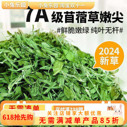 7A级纯叶苜蓿草烘干嫩叶特高蛋白