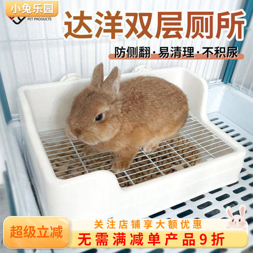 达洋兔子厕所大号防掀翻好清理
