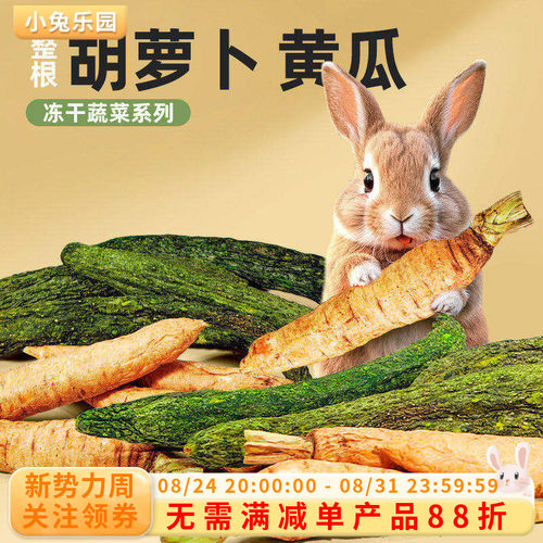 兔子零食磨牙专用宠物蔬菜补营养