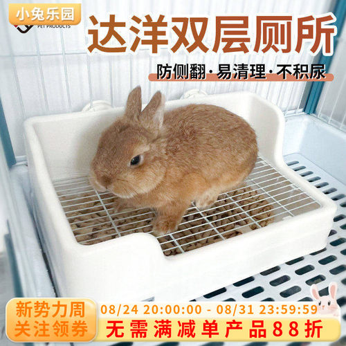 达洋兔子厕所大号防掀翻好清理