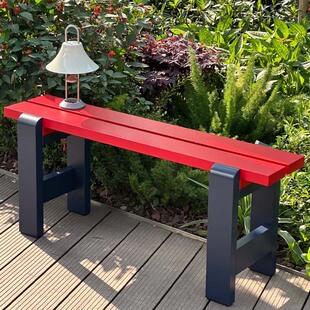 HAY多巴胺入户换鞋凳门口家用板凳实木凳子现代简约长凳餐椅餐凳