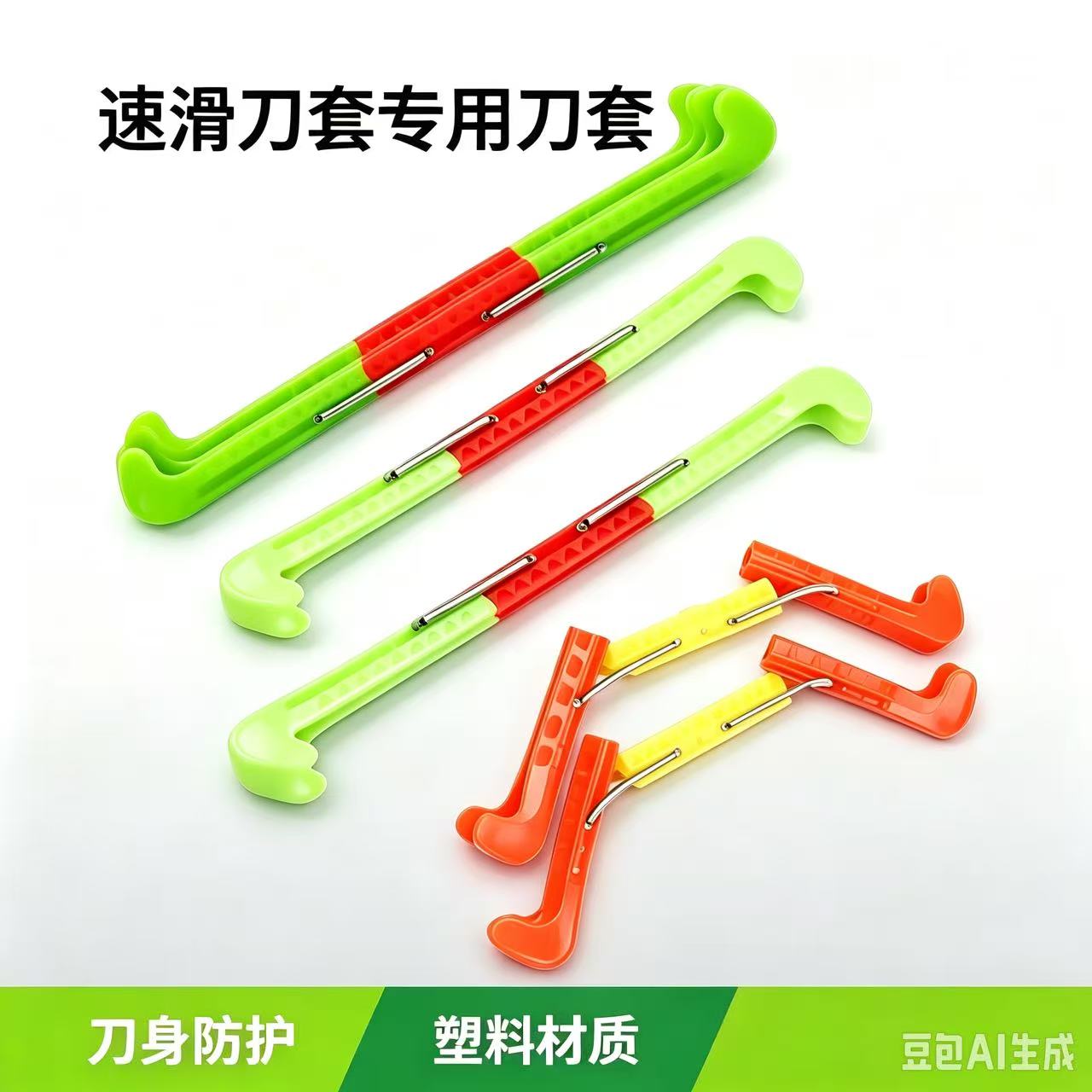 刀套 速滑刀套 专业速滑刀套 两节三节刀套 冰刀套 冰刀鞋套