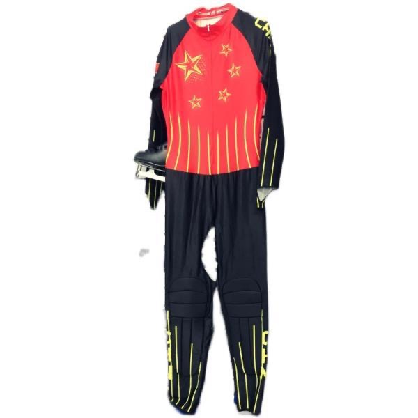 专业短道速滑服 成人青少年速滑服装 专业短道速滑服装儿童连体服