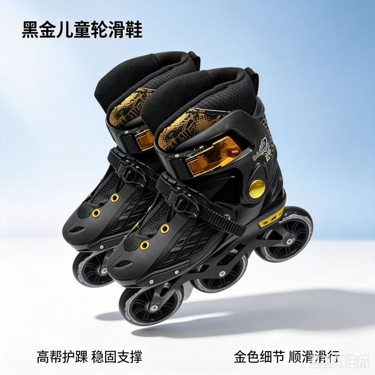 初学大三轮速滑鞋儿童成人专业