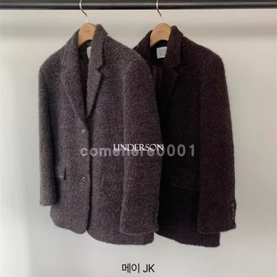 现货速发韩国东大门代购Underson2025秋季新款百搭廓形宽松西装