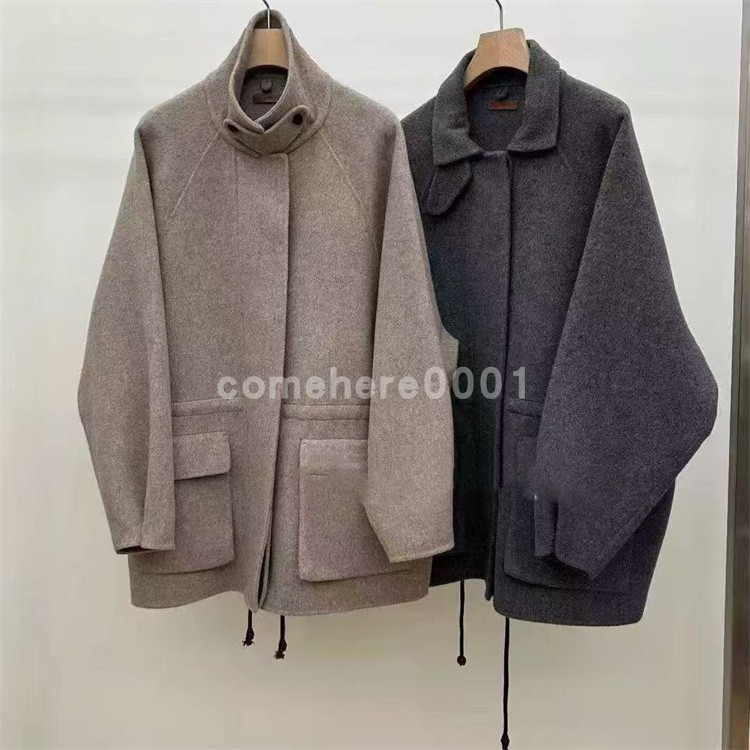 现货速发韩国东大门代购utre2025秋季新款复古时尚抽绳宽松外套