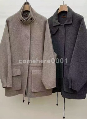 现货速发韩国东大门代购utre2025秋季新款复古时尚抽绳宽松外套