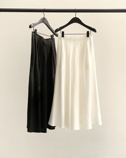 现货速发 韩国东大门代购2024春夏ounce女时尚百搭鱼尾气质半身裙