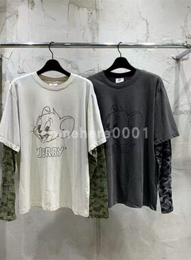 现货速发韩国东大门代购Vanta2025秋季新款个性百搭拼接长袖T恤