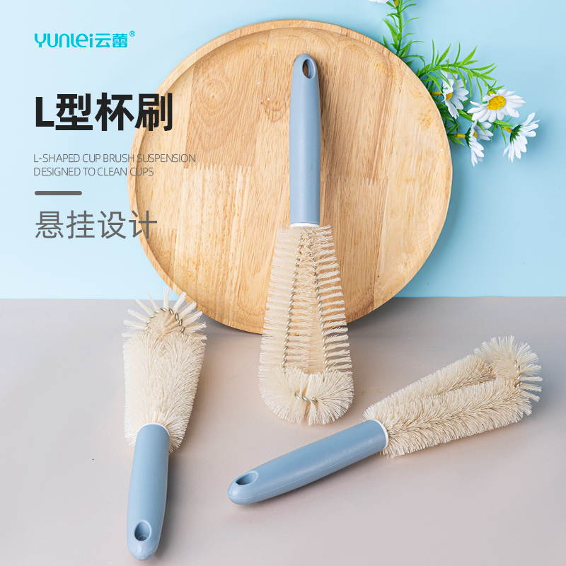 云蕾杯刷双螺旋刷毛悬挂设计