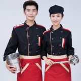 Шеф-повар Работая одежда мужская осенняя и зимняя одежда отель отель западные ресторан для выпечки гостиницы столовая кухонная одежда женски