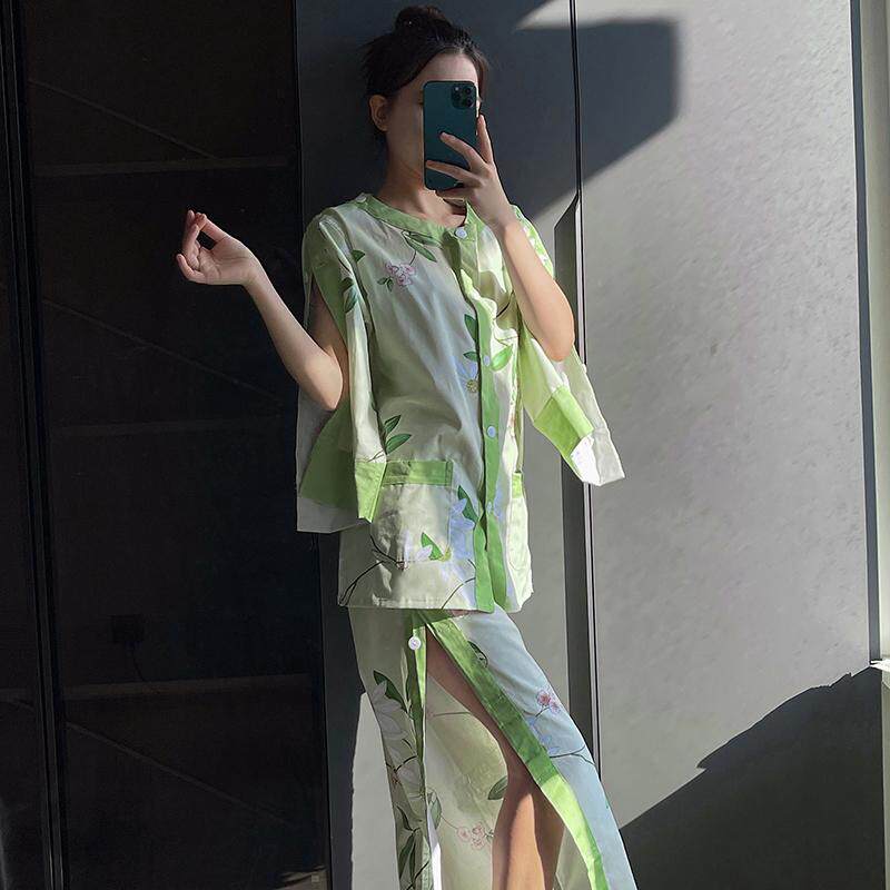 新款大码情侣男女桑拿艾灸服图片