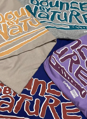 Retroproject男生夏季小众设计感美式潮牌宽松时尚圆领短袖T恤