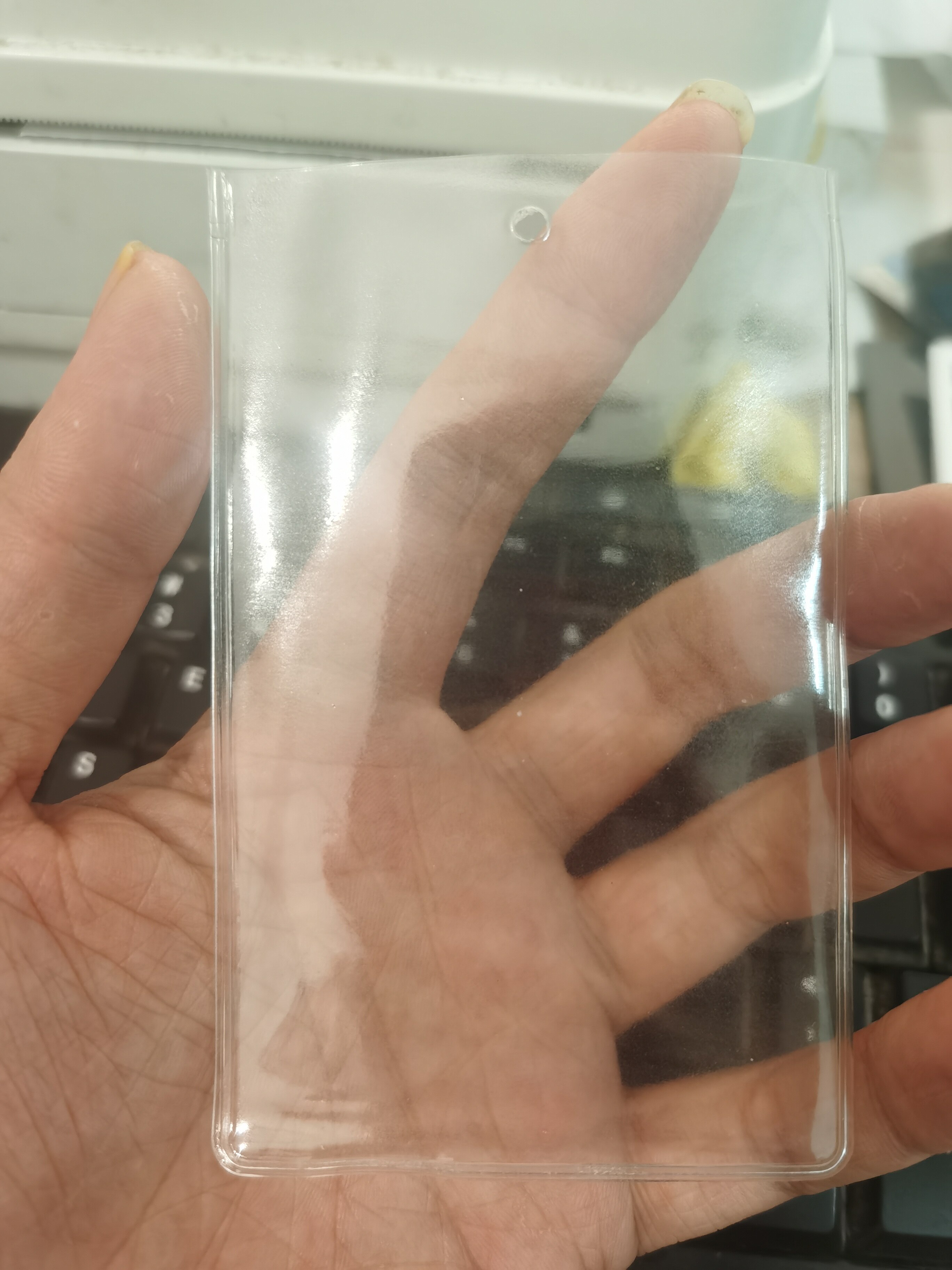 吊牌袋pvc现货可定制规格标签袋