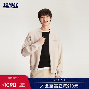 纯棉街头刺绣宽松棒球领拉链开衫 Tommy 24新款 春夏男装 卫衣18406