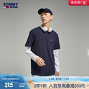 男纯棉美式 Tommy T恤16320 潮流多色 街头刺绣打底合身运动短袖