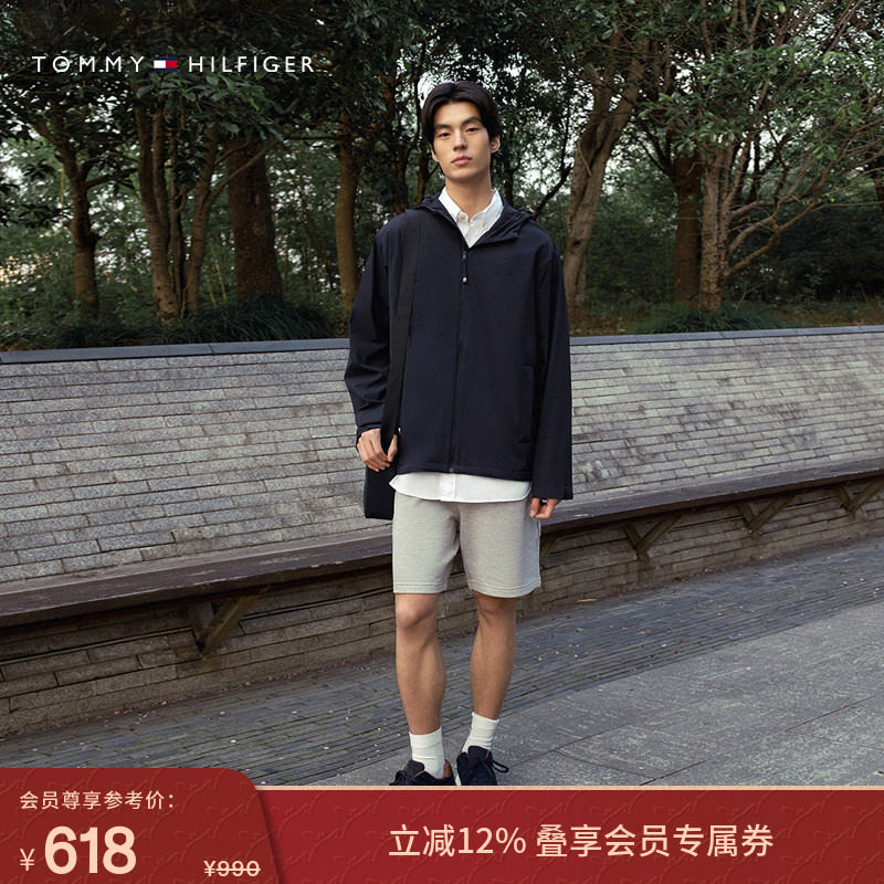 【美式运动风】Tommy25春夏新款男装纯棉休闲运动针织卫裤短裤,男装,短裤,淘宝优惠券,粉丝福利购,淘宝优惠卷