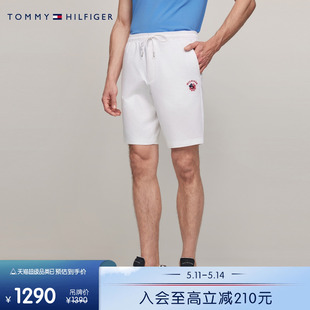 Tommy 24春夏男女斜纹抽绳运动防晒短裤 520胶囊系列 礼品36996