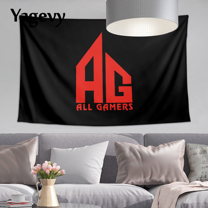 ag超玩会挂布挂毯手幅应援海报