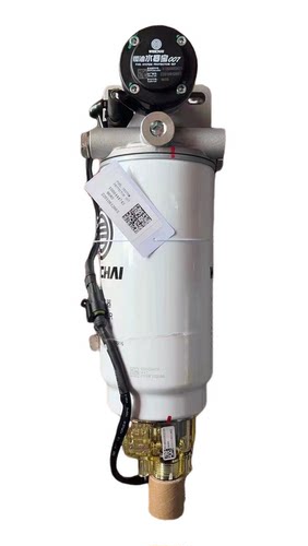 柳汽陕汽原厂PL420燃油水寒宝电动泵油水分离器，螺牙M16，配潍柴