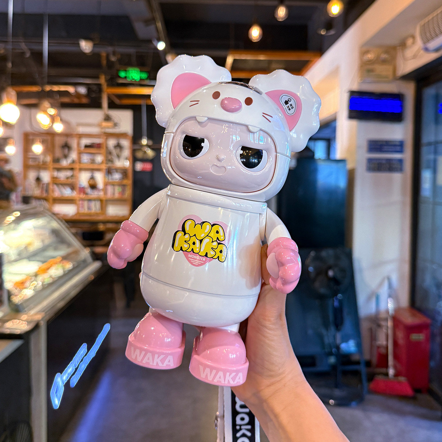 小怪兽儿童吸管保温杯高颜值