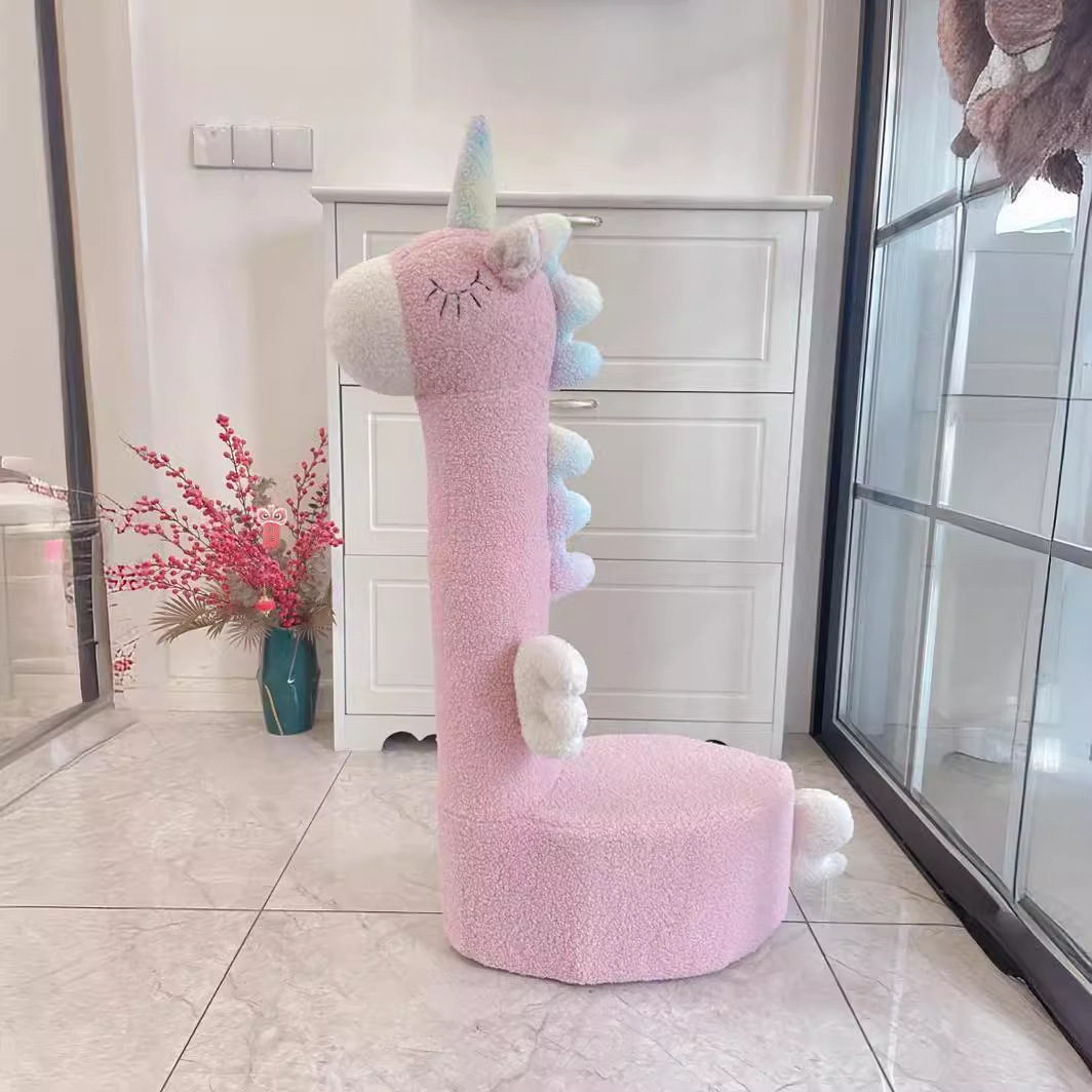 奶粉罐diy材料包奶粉罐凳子套长颈鹿沙发套长颈鹿套罩坐凳套布套